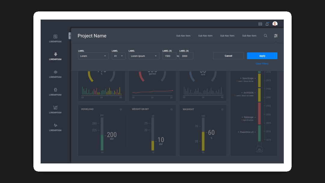 Beehive interface alternating between dark and light modes